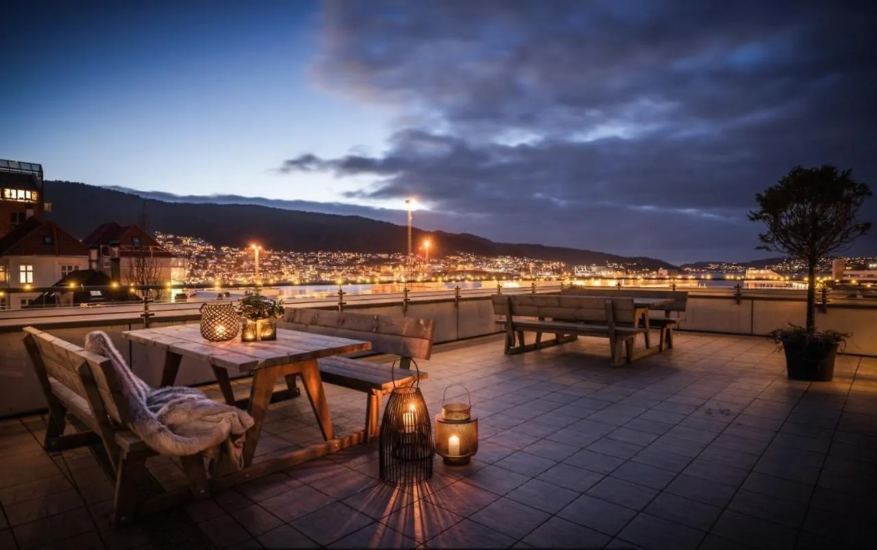Appartamento Penthouse With Private Balcony In The City Centre Of Bergen