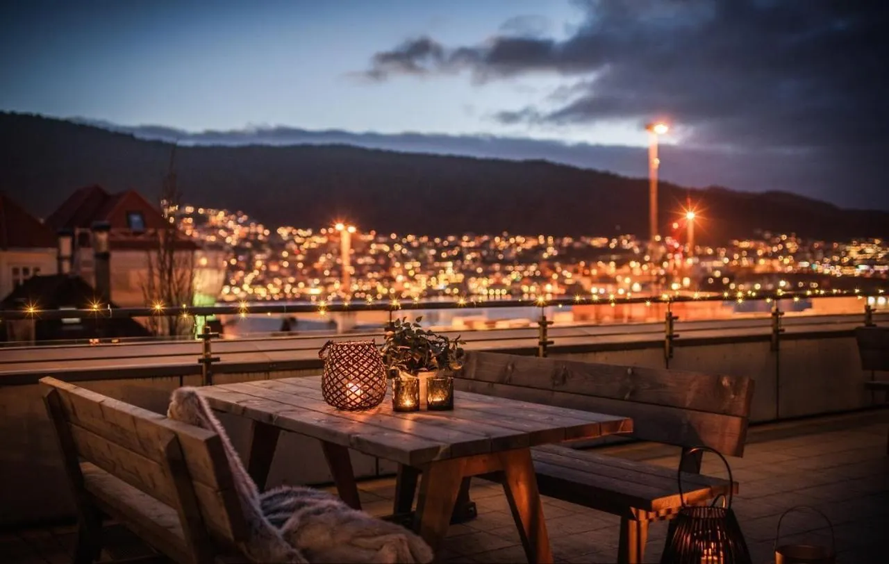 Appartamento Penthouse With Private Balcony In The City Centre Of Bergen Norvegia